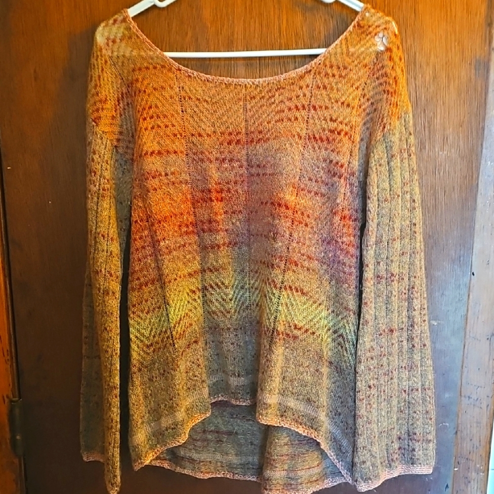 Multicolor Knit Women's Sweater